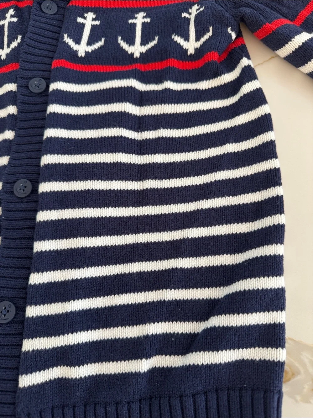 Janie and Jack Nautical Days Cardigan